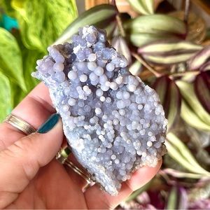 💜Raw Botryoidal Grape Agate Crystal Cluster Specimen💜